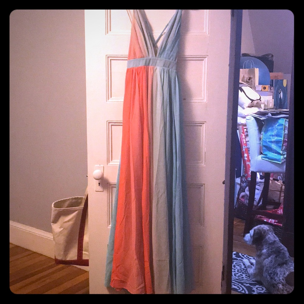 Luxxel As The Sunsets maxi dress